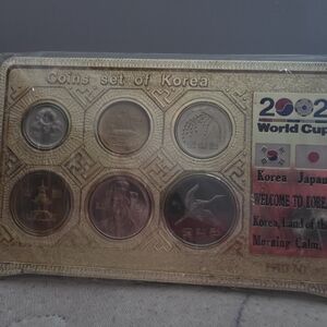 Korea World Cup Coin Set